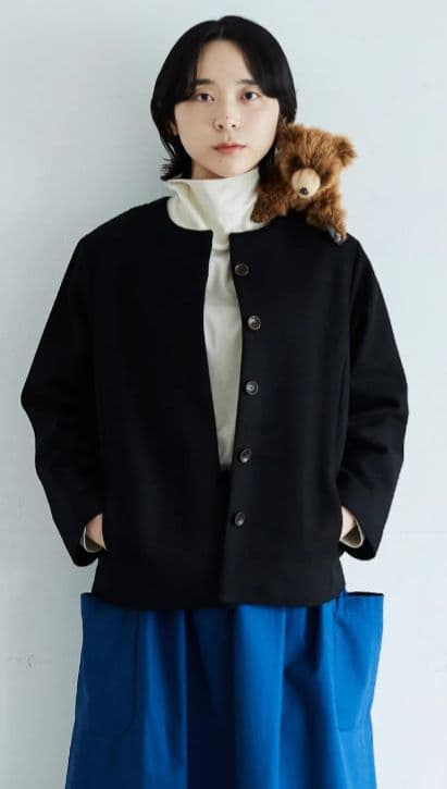 アトリエナルセ　ウールコクーンジャケット