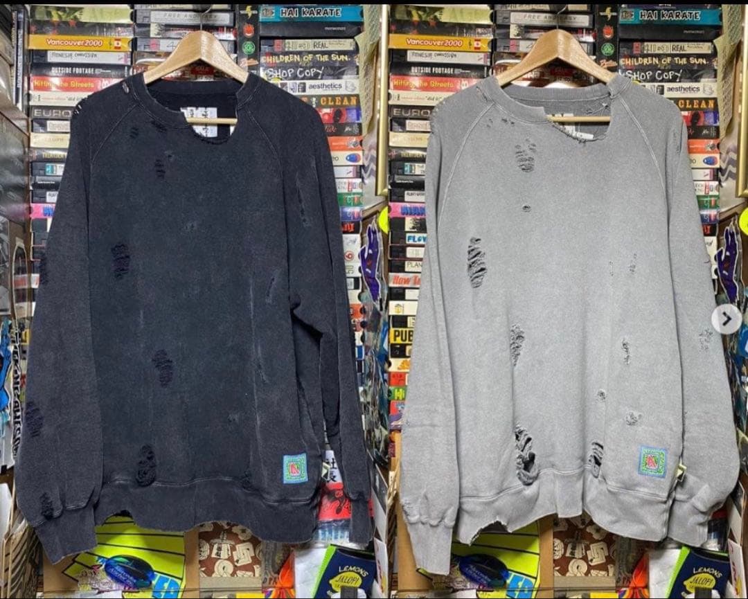 SSZ BORO CREW グレー M