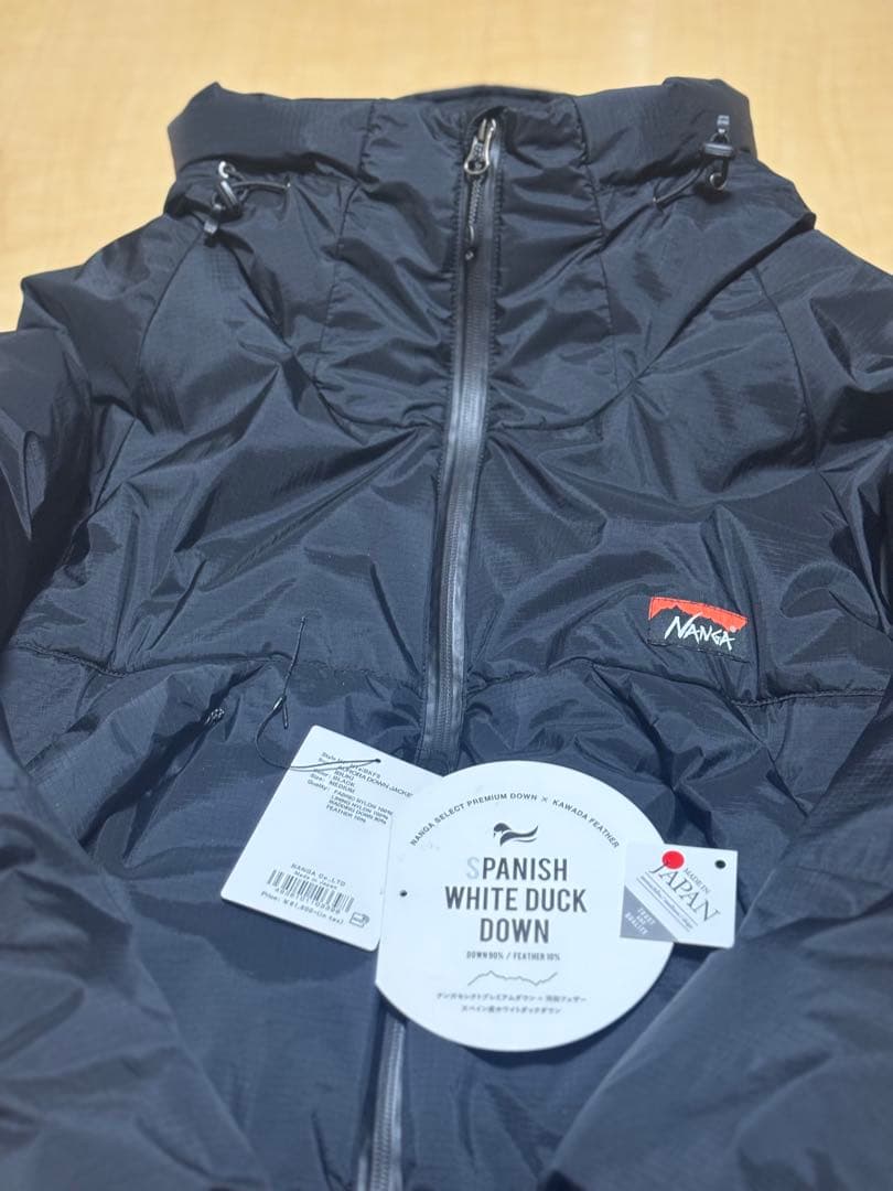 ナンガオーロラテックスダウンジャケット IBUKI（イブキ）ブラック M