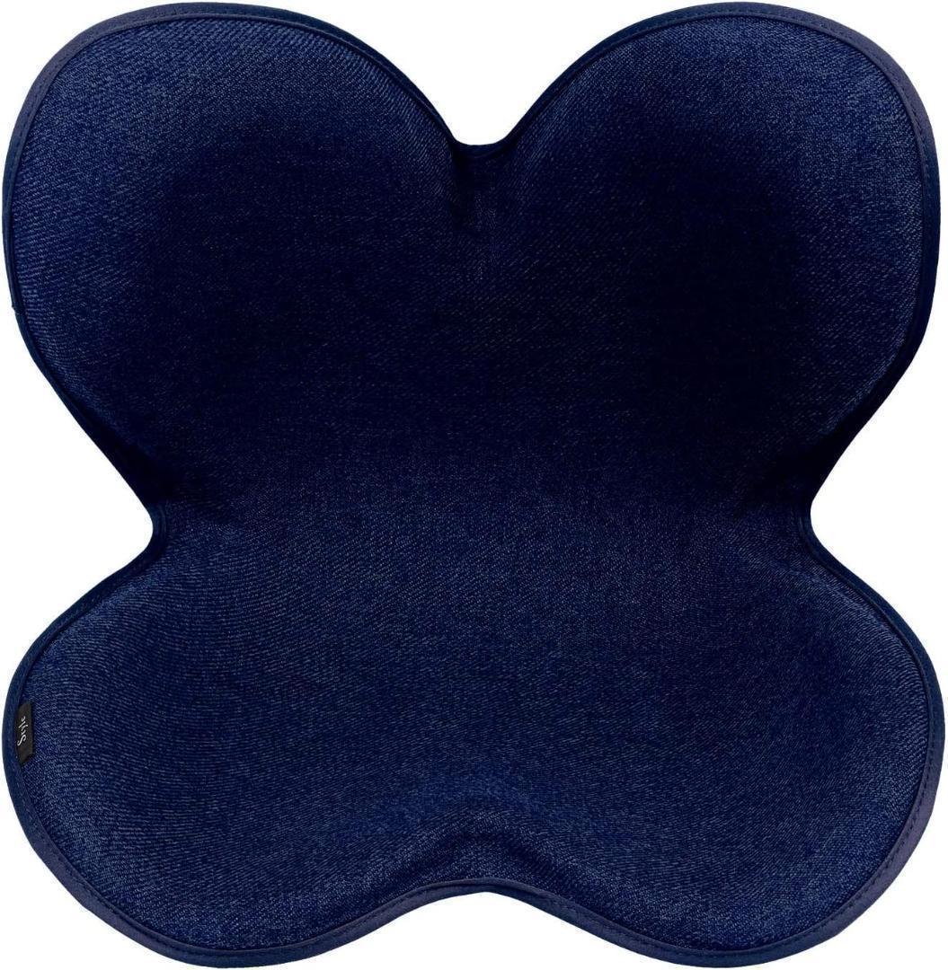 スタイル スタンダード 座椅子 ネイビー F01 MTG 純正品 姿勢矯正 骨盤