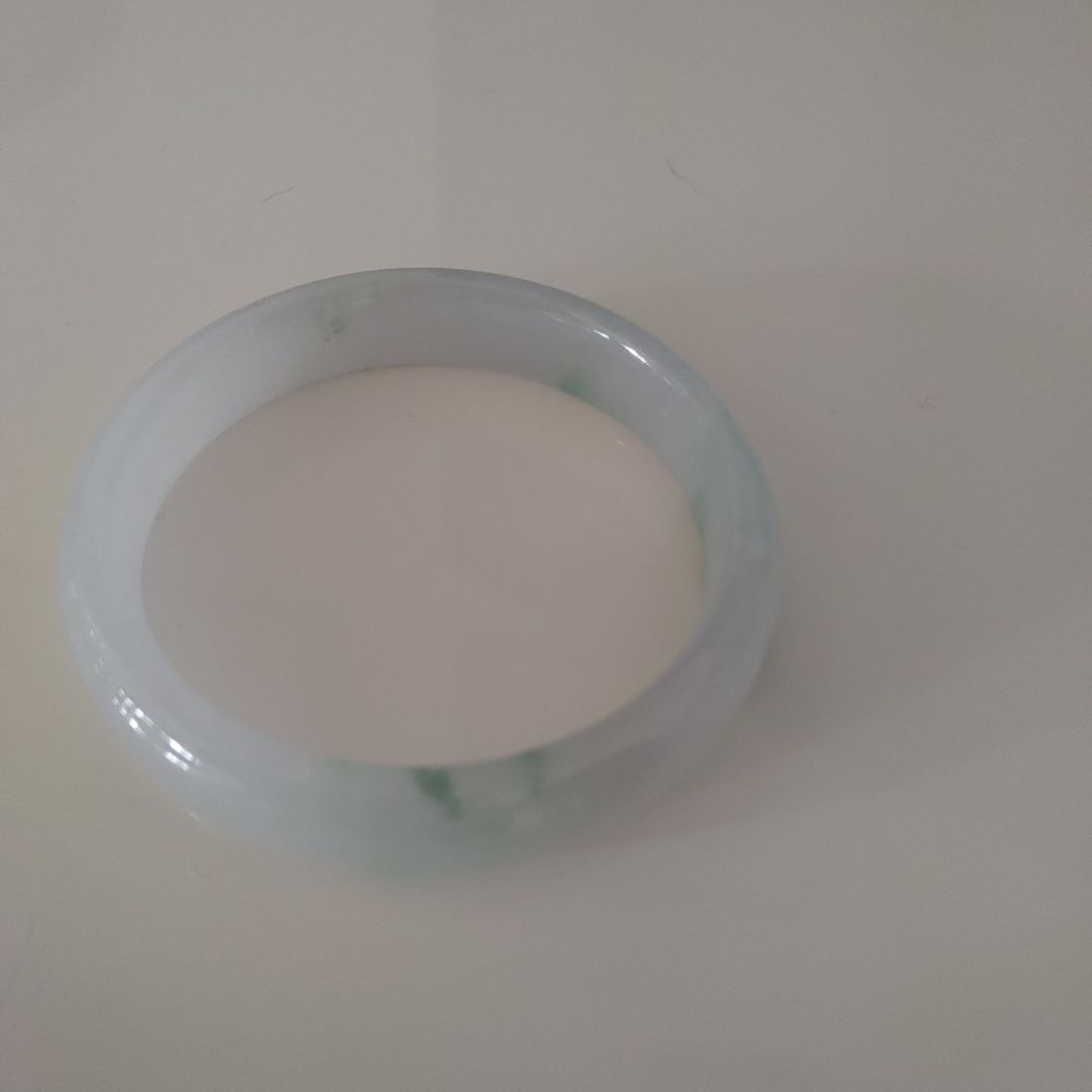 青緑色翡翠バングル