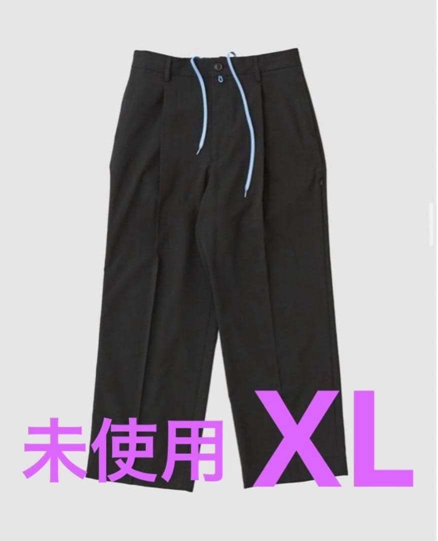 セダンオールパーパス　ベンチレーションワイドスラックス　ブラック　XL 未使用