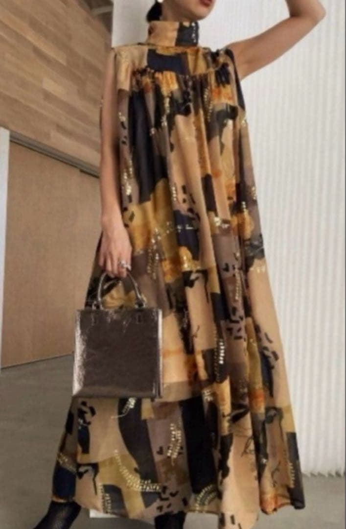 【最終お値引き】EMILIE GATHER DRESS エミリーギャザードレス