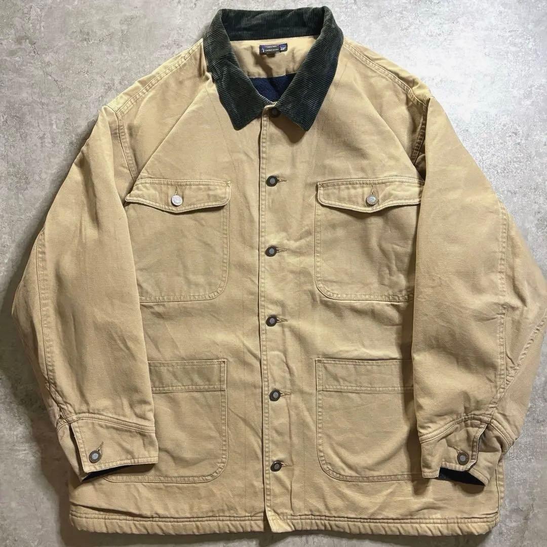 超スペシャル 90s patagoniaパタゴニア ヌエボレンジコート 裏地無地