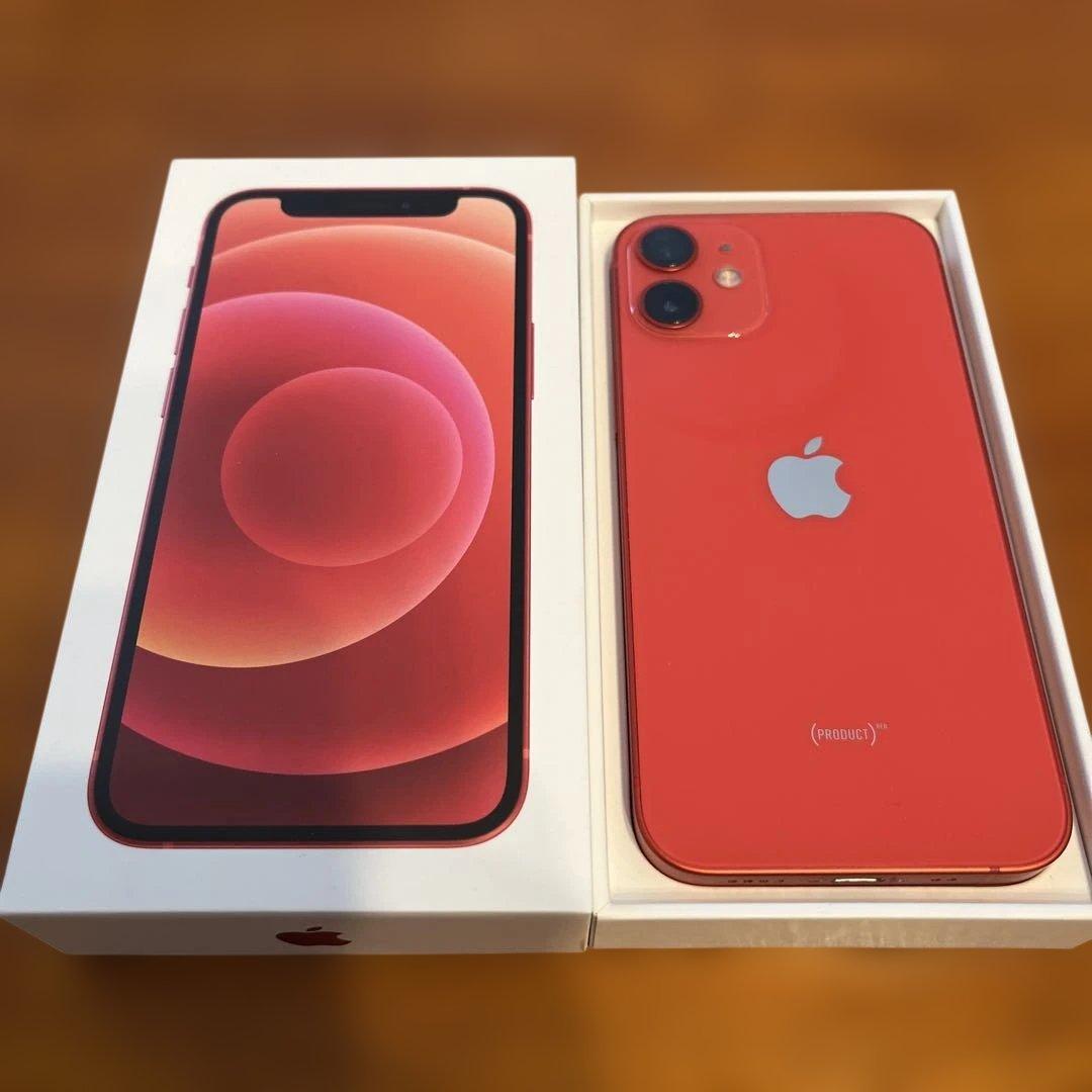 スマートフォン本体 iPhone 12 mini RED 128GB