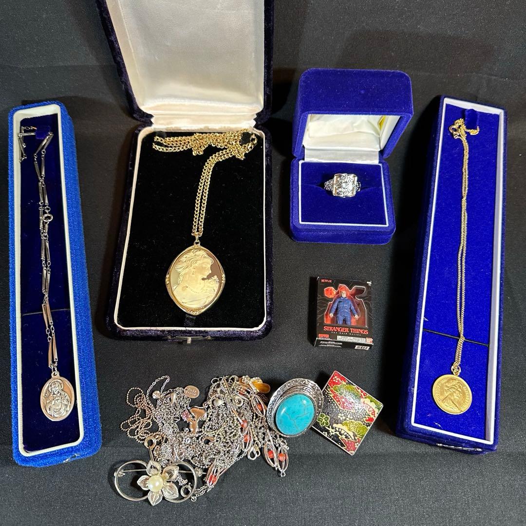 シ*ン様 遺品整理 生前整理 アクセサリー まとめ まとめ売り　ネックレス　リン