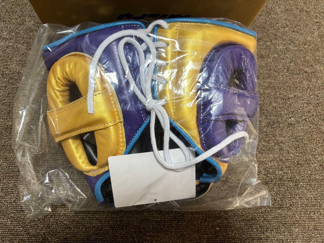 winning ウイニング　ヘッドギア　ゴールド　パープル　スカイブルー　別注品