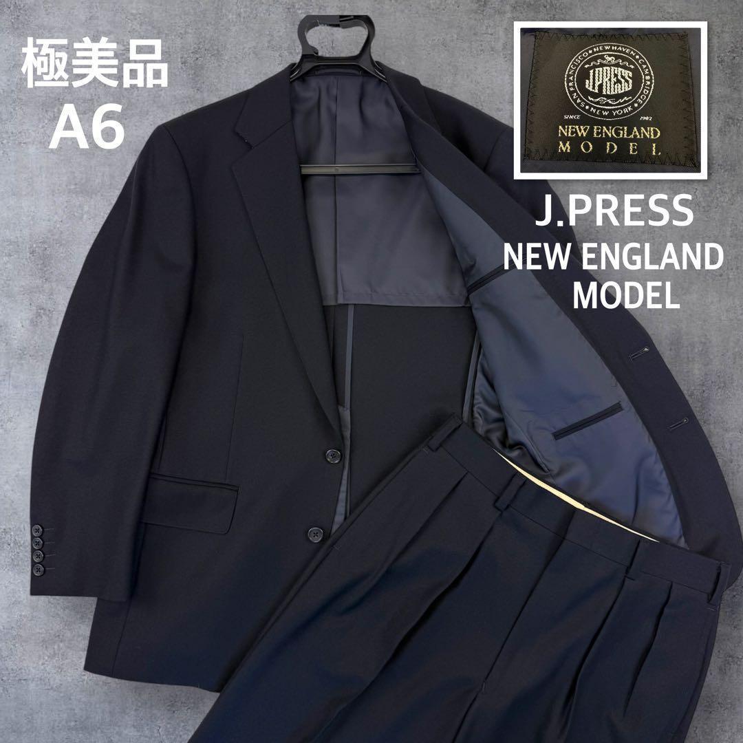 極美品 A6 J.PRESS スーツ セットアップ NEW ENGLAND 毛
