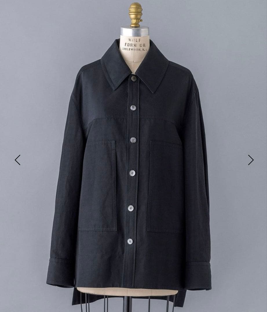 BLAMINK レギュラーシャツジャケット　36