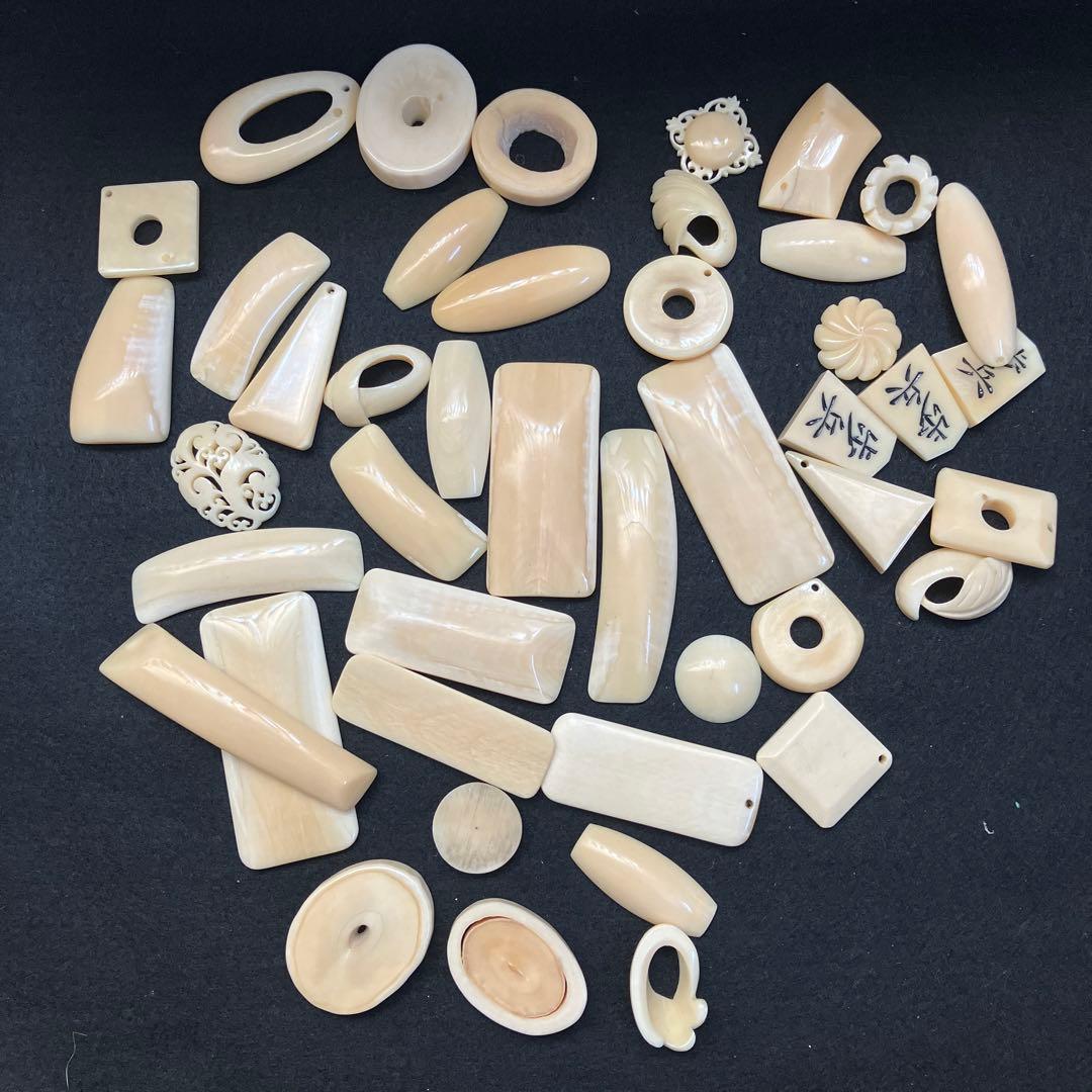 鯨歯素材　アクセサリーパーツ セット