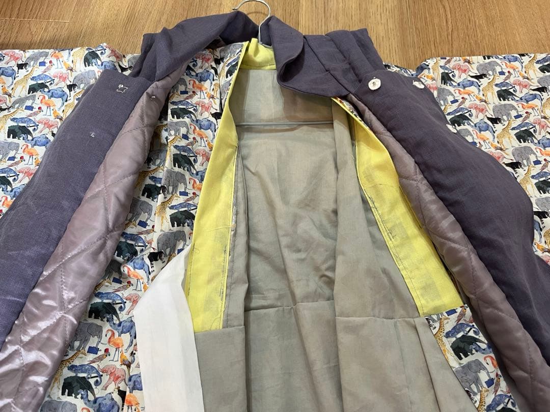 【ぴこさん専用】七五三・3歳男の子 リバティ ハンドメイド 被布・着物セット