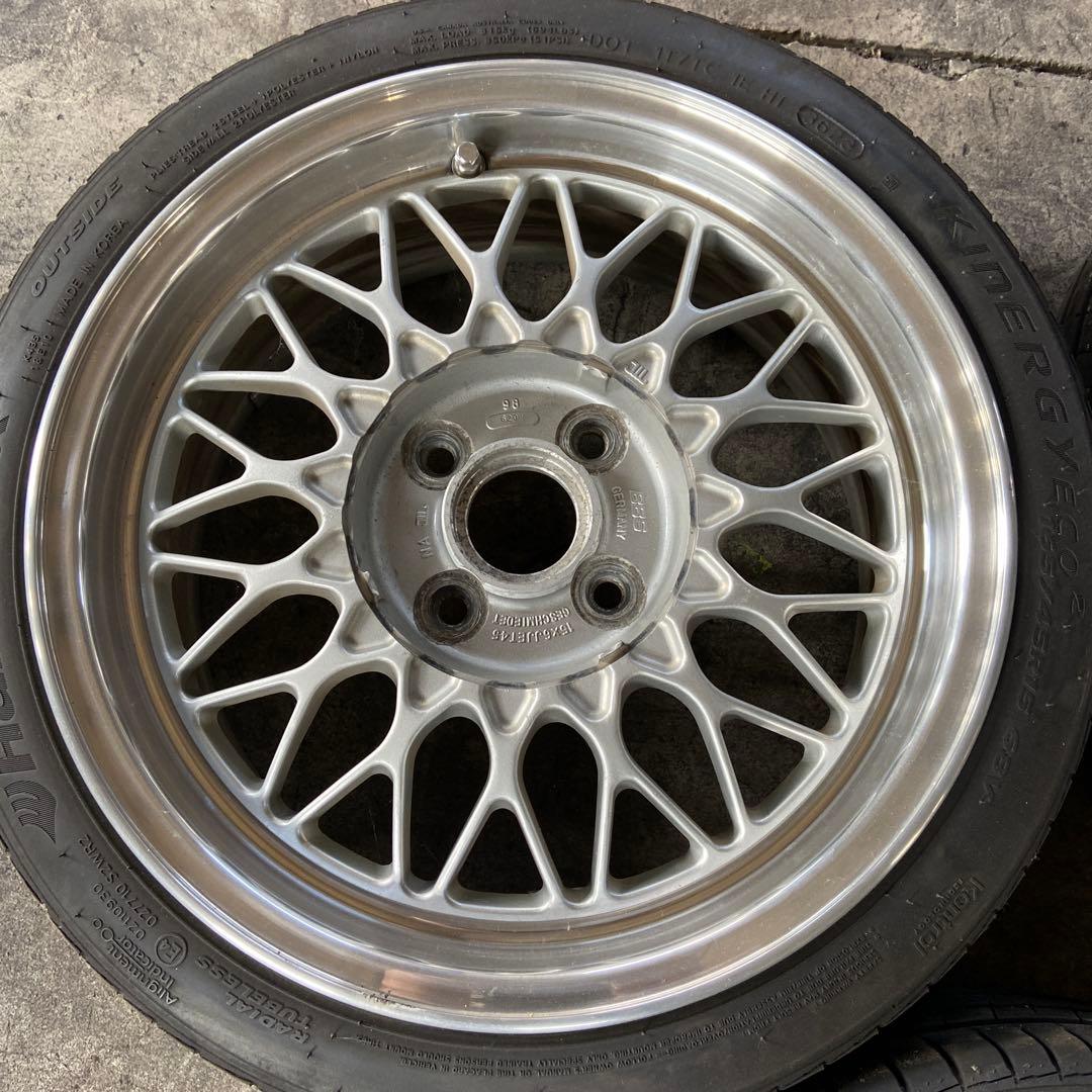 O*M様 BBS15インチ6Jの4本セットになります。ピッチは1:00です