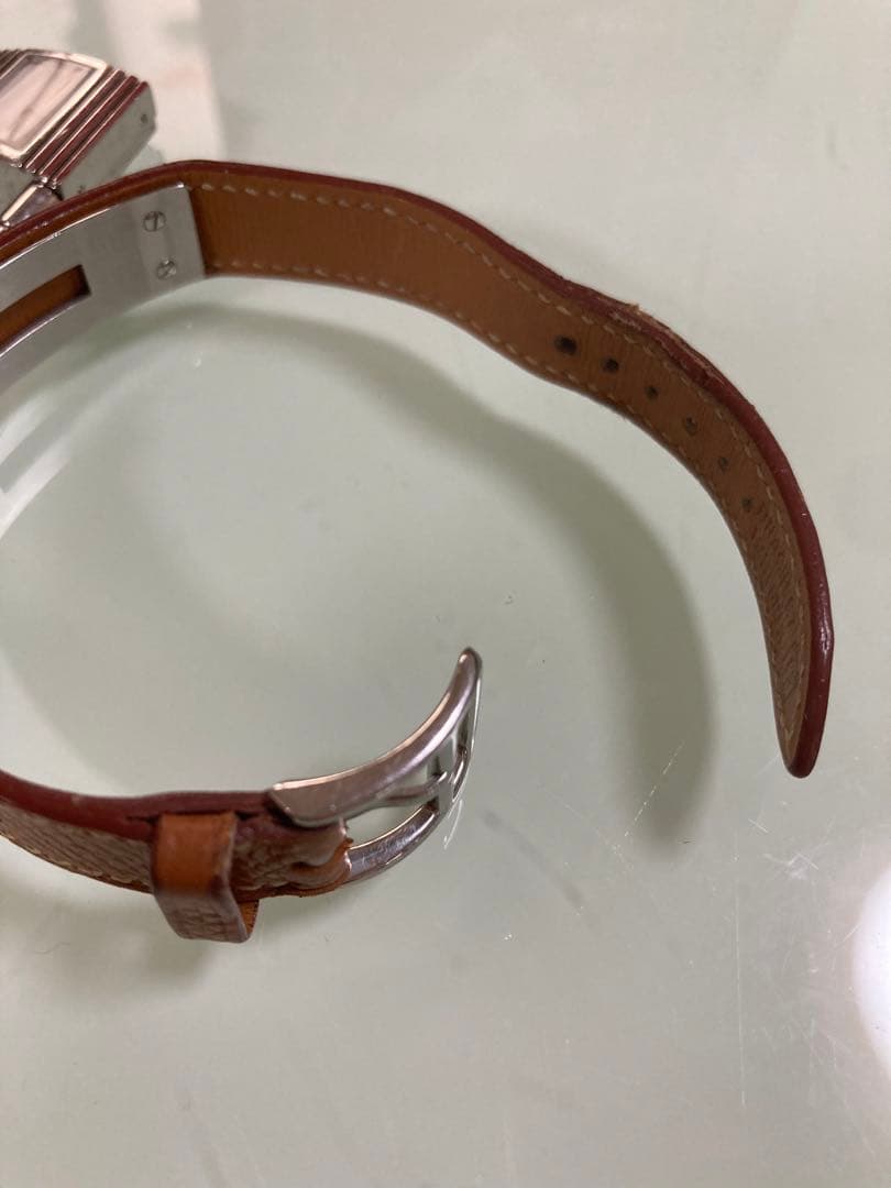 HERMES ケリー　時計　ブラウン