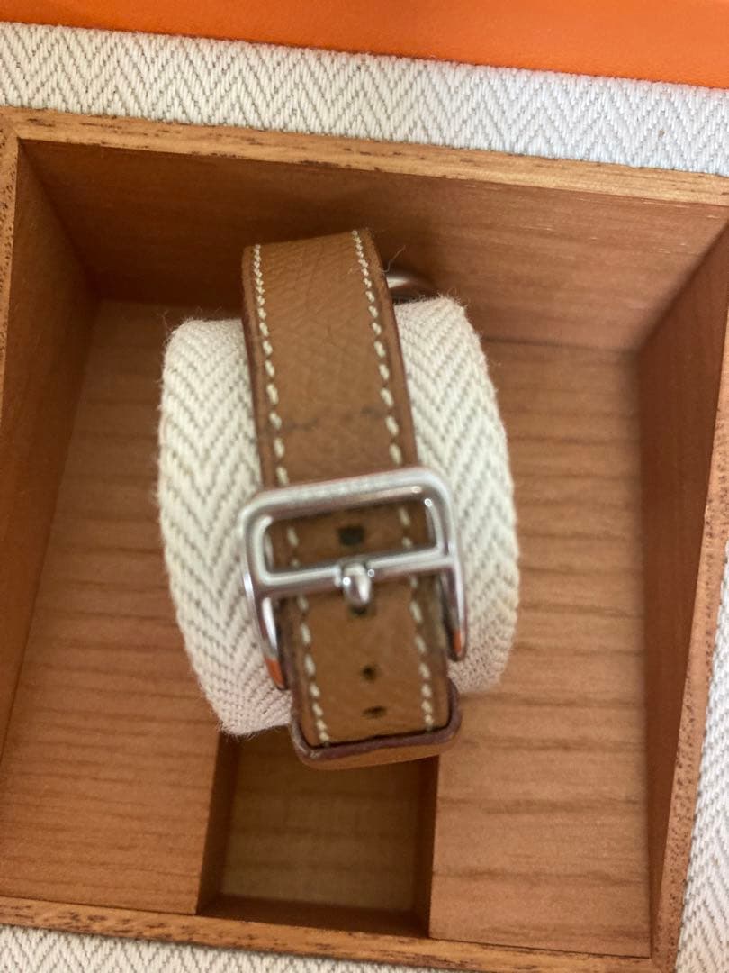 HERMES ケリー　時計　ブラウン