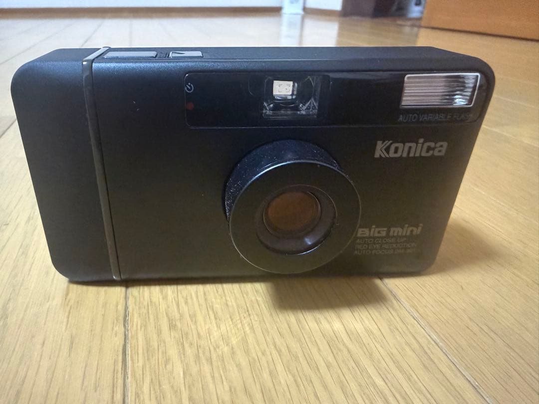 Konica Big Mini フィルムカメラ 希少な箱 ケース付き