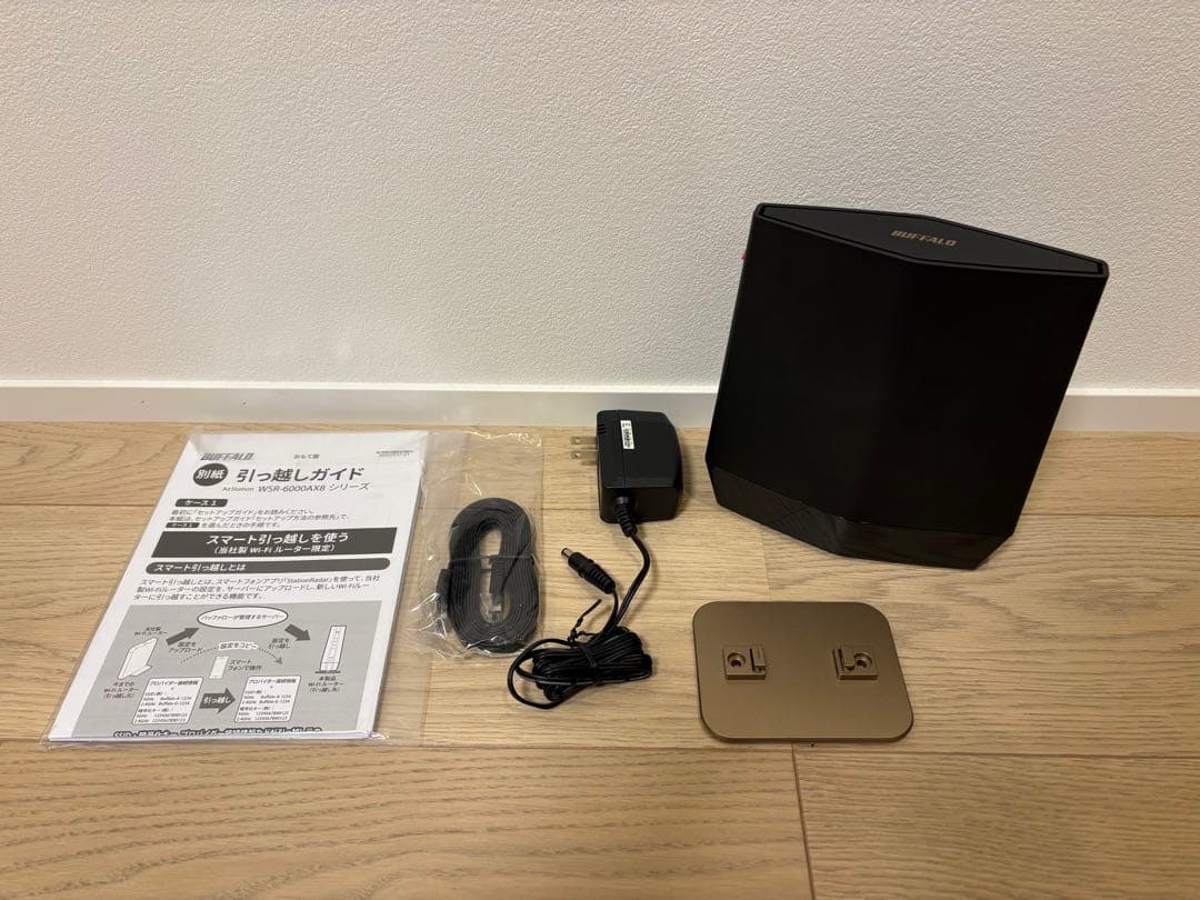BUFFALO WSR-6000AX8P-MB Wi-Fi 6 ルーター