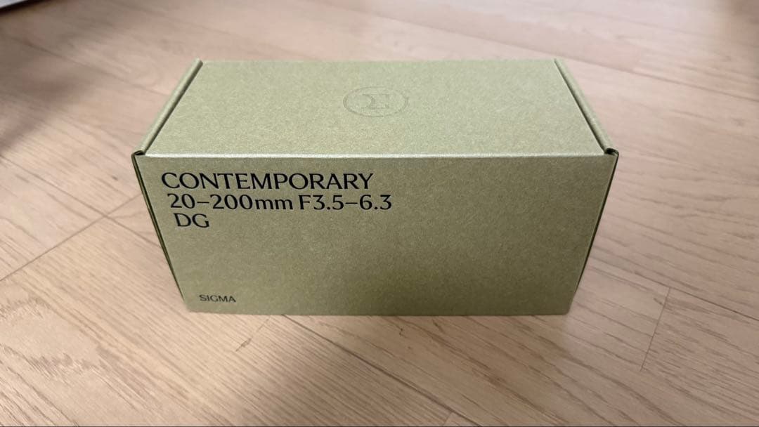 【新品未使用】SIGMA 20-200mm F3.5-6.3 DG