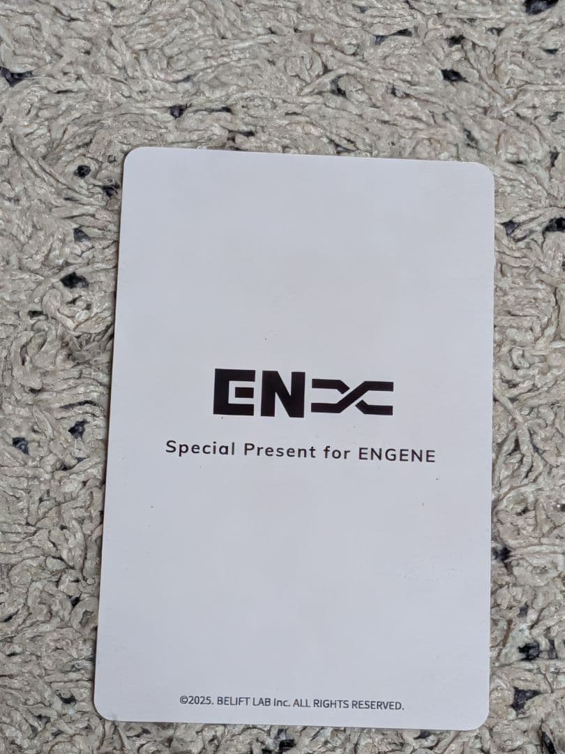 即購入⭕ENHYPEN Jake アンケートトレカ