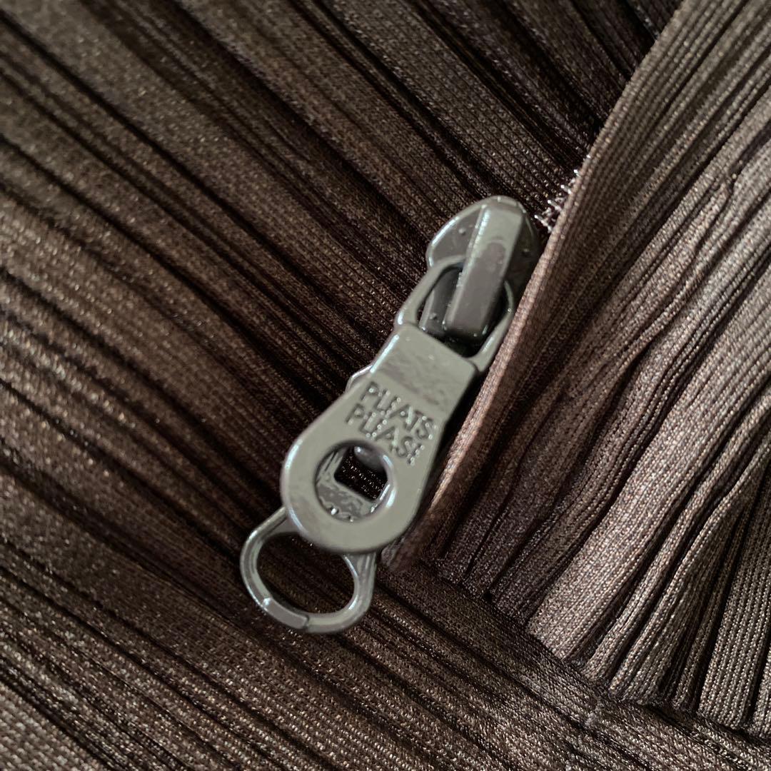 最終金額❗️極美品　プリーツプリーズ　長袖シャツ　ファージャケット　トップス