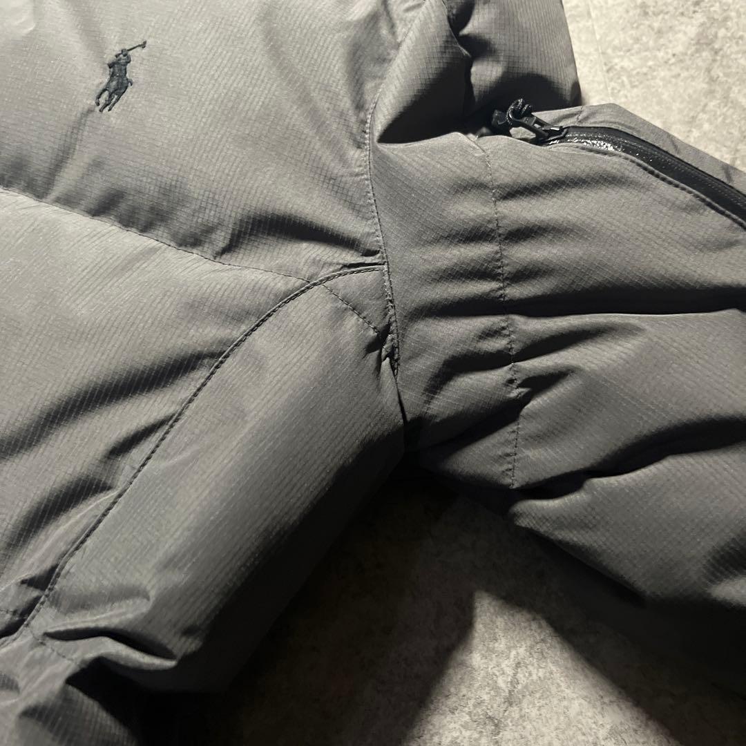 現行 美品 POLO RALPH LAUREN ダウンジャケット グレー S
