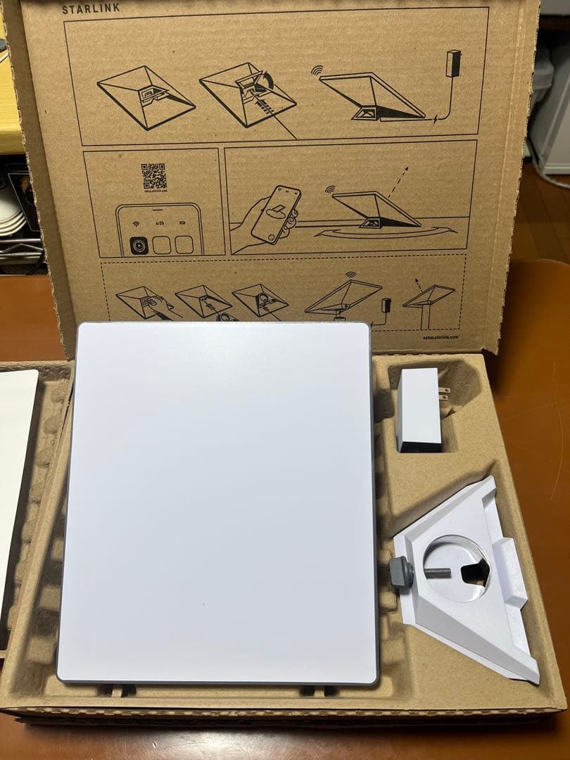 新品！Starlink Mini WiFiルーター内蔵 スターリンクミニ