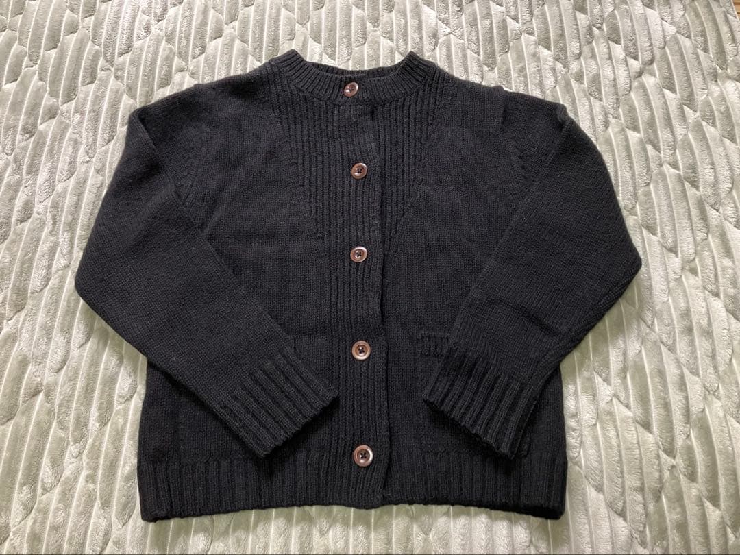 MHL.＊エムエイチエル＊黒ニットカーディガン