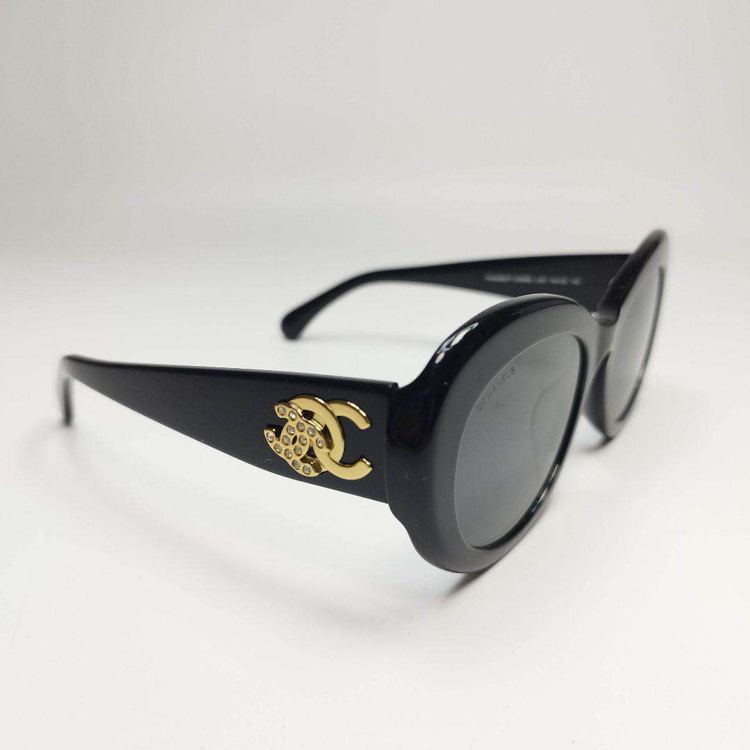 CHANEL サングラス ラインストーン ラメ入り 5010 54□20
