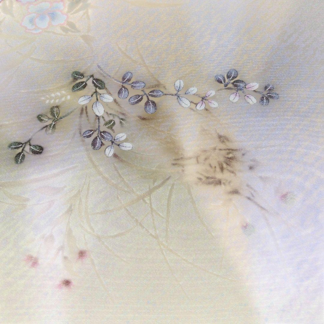 No.128　新春反物祭り　丹後ちりめん　限定発送1/5まで　ワントーン濃い色