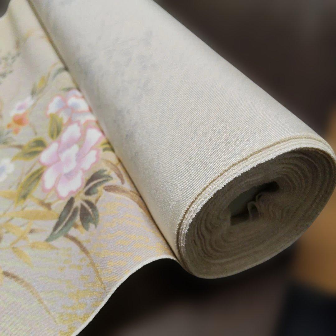 No.128　新春反物祭り　丹後ちりめん　限定発送1/5まで　ワントーン濃い色