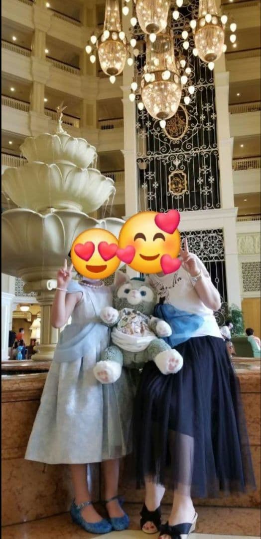 H*a様 【美品】ビビディバビディブティック♡シンデレラドレス手袋付き♡120♡