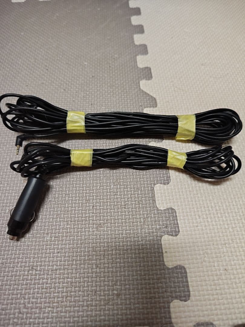 コムテックZDR 035 ドライブレコーダーシガーソケット電源配線付き