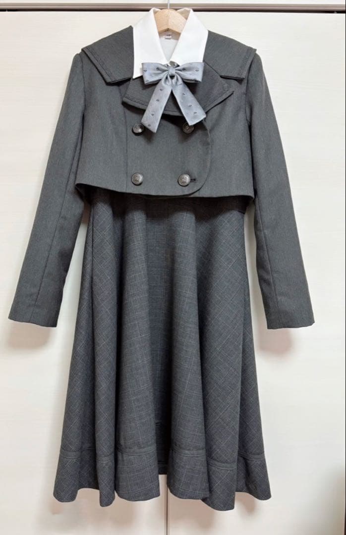 【アリサナ】セットアップフォーマルワンピース 150cm 4点セット卒業式