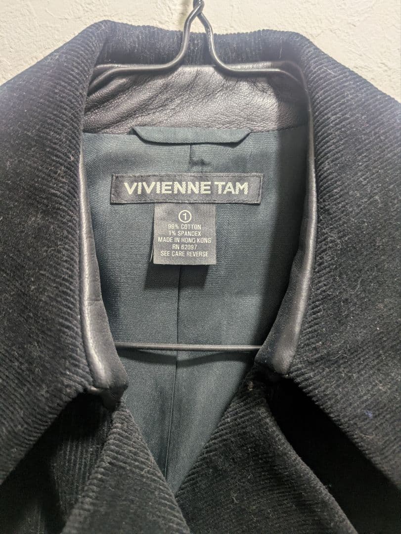 ヴィンテージ★VIVIENNE TAM ★虎の刺繍★コーディロイ★サイズ1