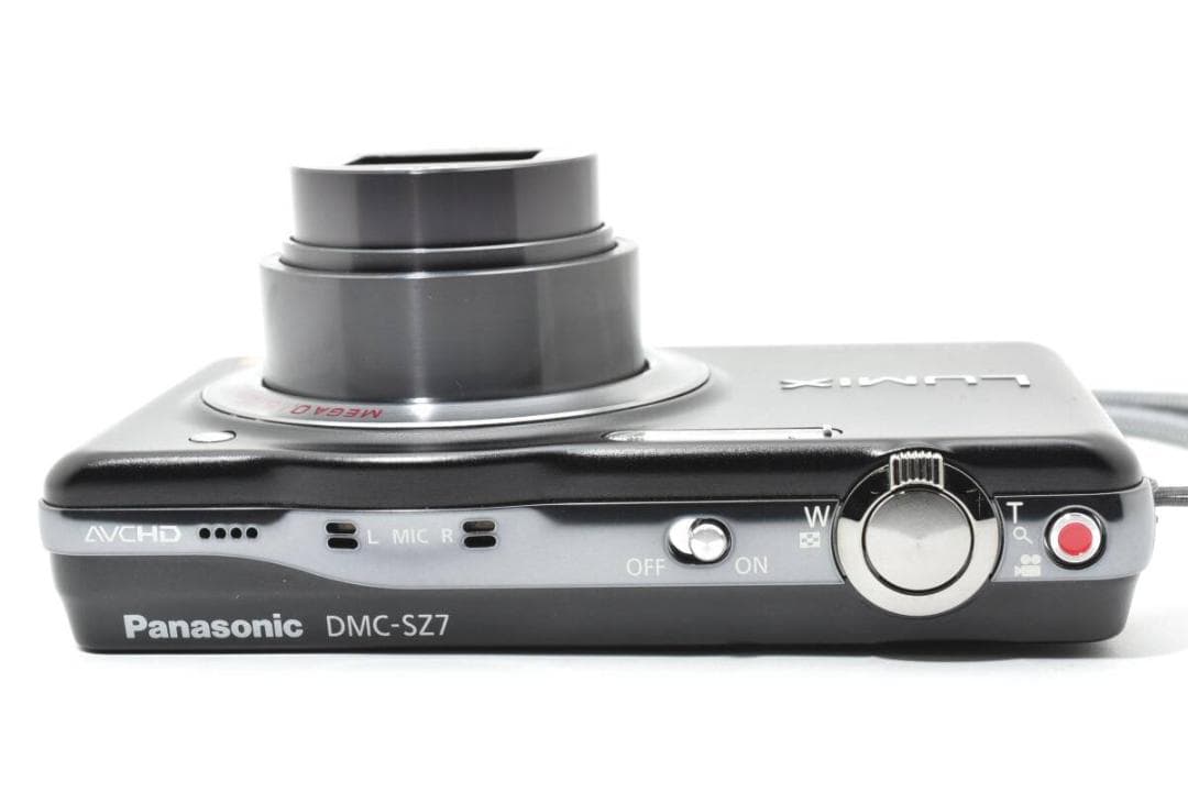 美品　Panasonic LUMIX DMC-SZ7 ブラック ＃A357