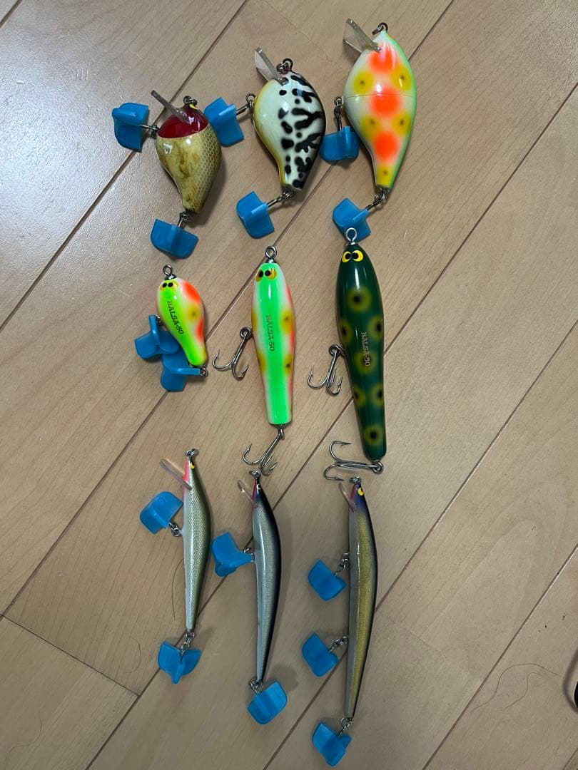 バルサ50 当時物　ルアーセット　1980〜1990年代