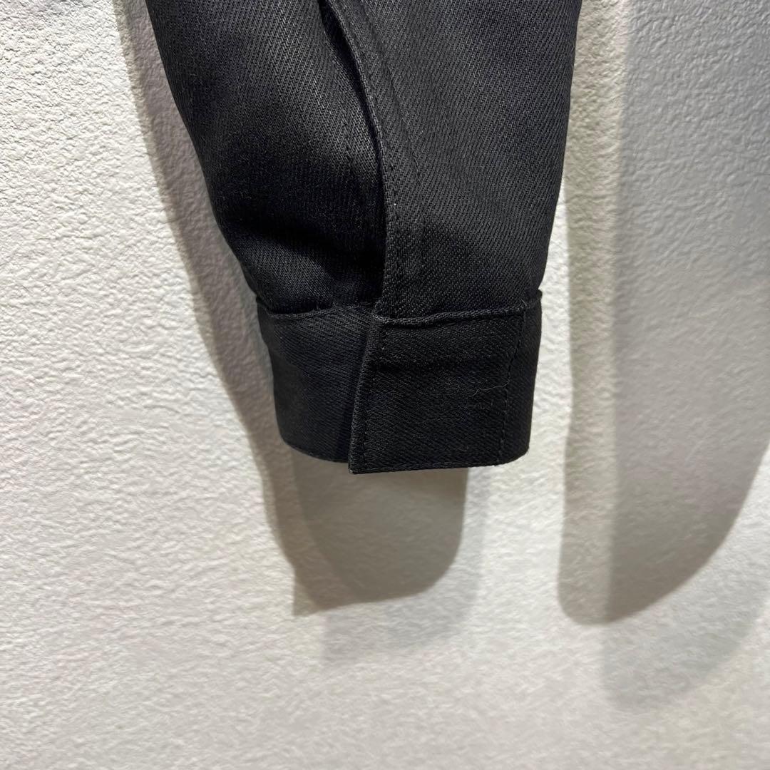 希少 ジョンローレンスサリバン 上質 デニム ジャケット 比翼 裏ボア