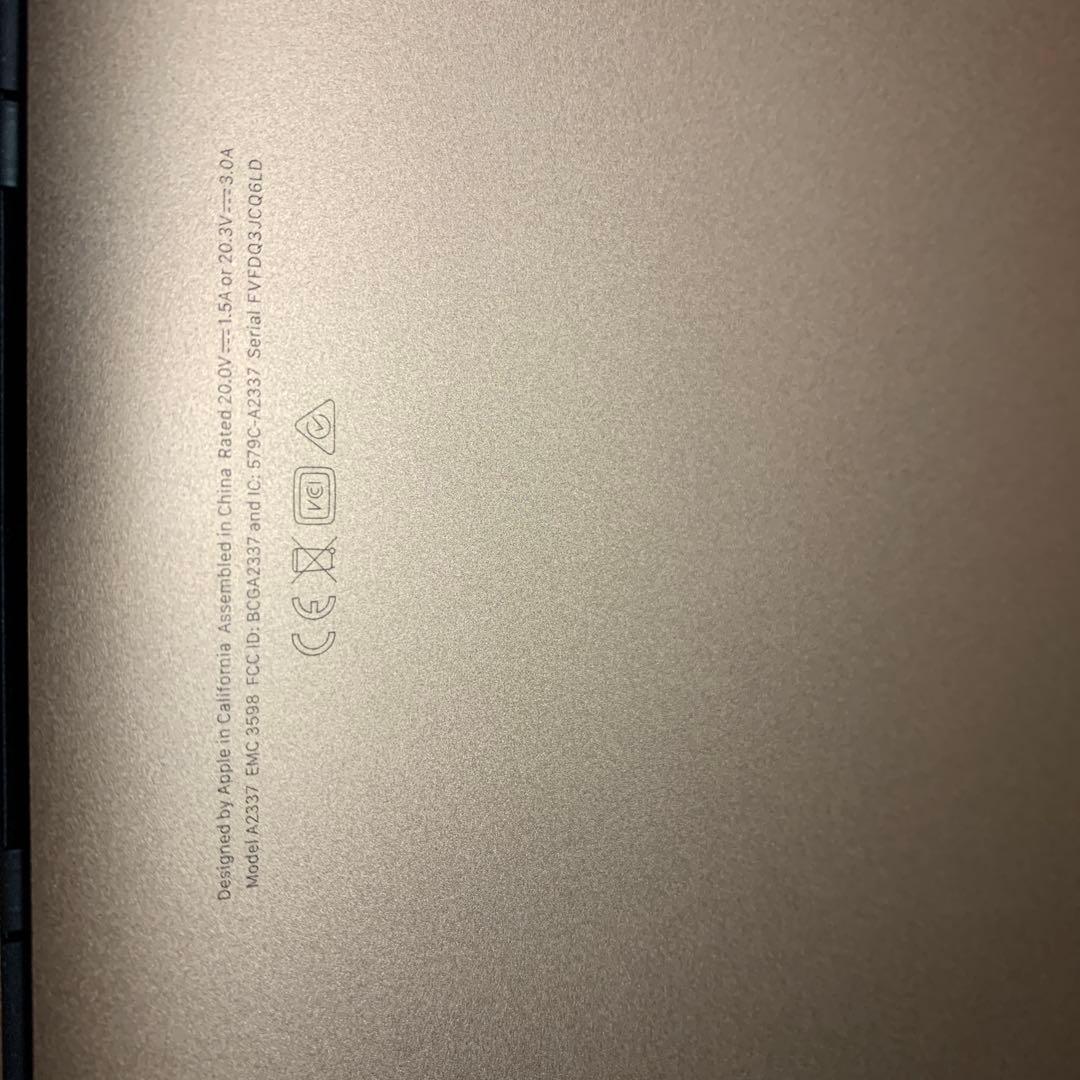 4*！様 Apple MacBook M1