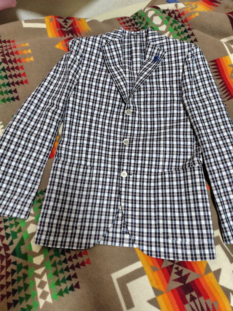 イタリア製♦極美品♦ラルディーニ LARDINI 麻混ジャケット♦M