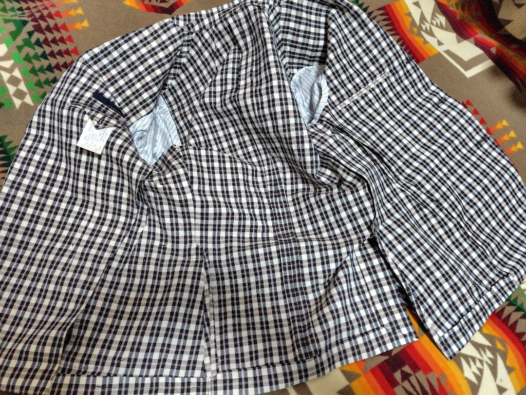 イタリア製♦極美品♦ラルディーニ LARDINI 麻混ジャケット♦M