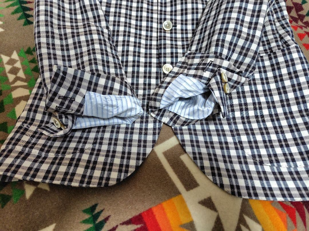 イタリア製♦極美品♦ラルディーニ LARDINI 麻混ジャケット♦M