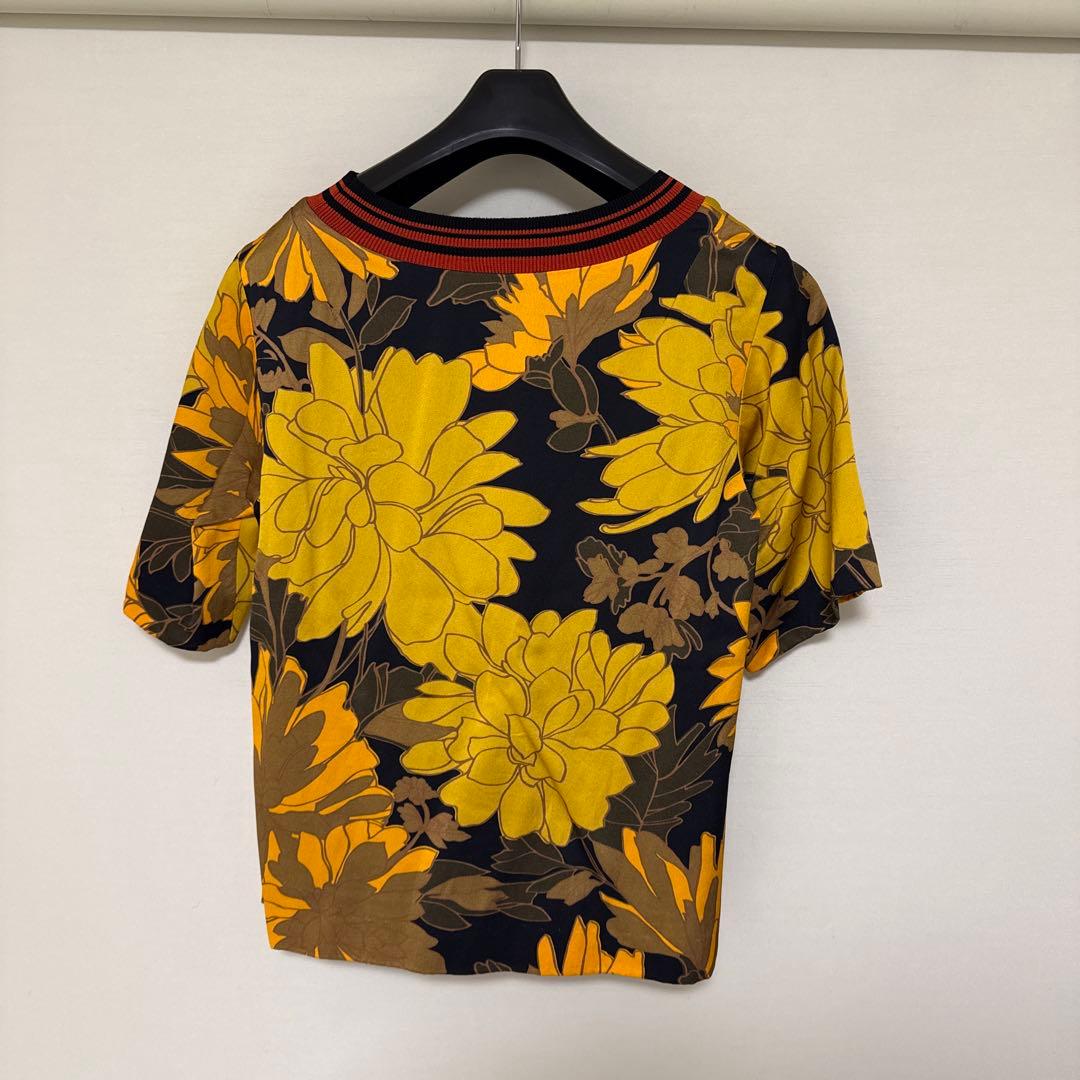 【美品】DRIES VAN NOTEN 半袖花柄Tシャツ サイズ38