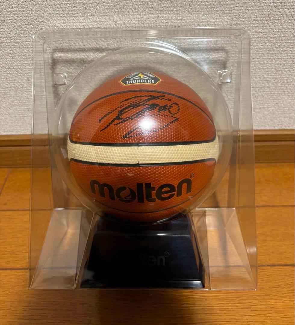 群馬クレインサンダーズ 選手直筆サイン入りミニボール #0 藤井 祐眞