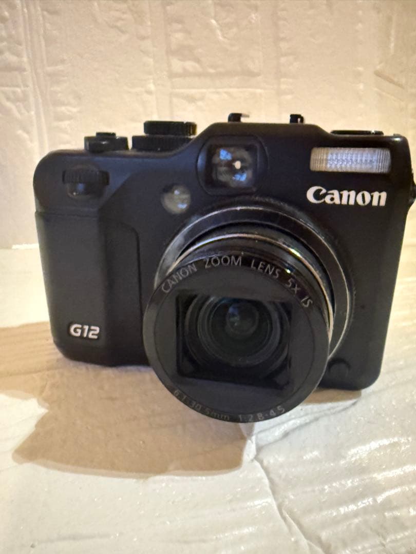 動作確認済 Canon PowerShot G12 コンデジ 付属品あり