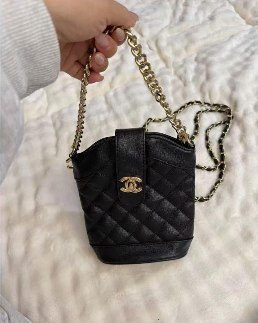 ノベルティ ブラック ミニショルダー2way~~-