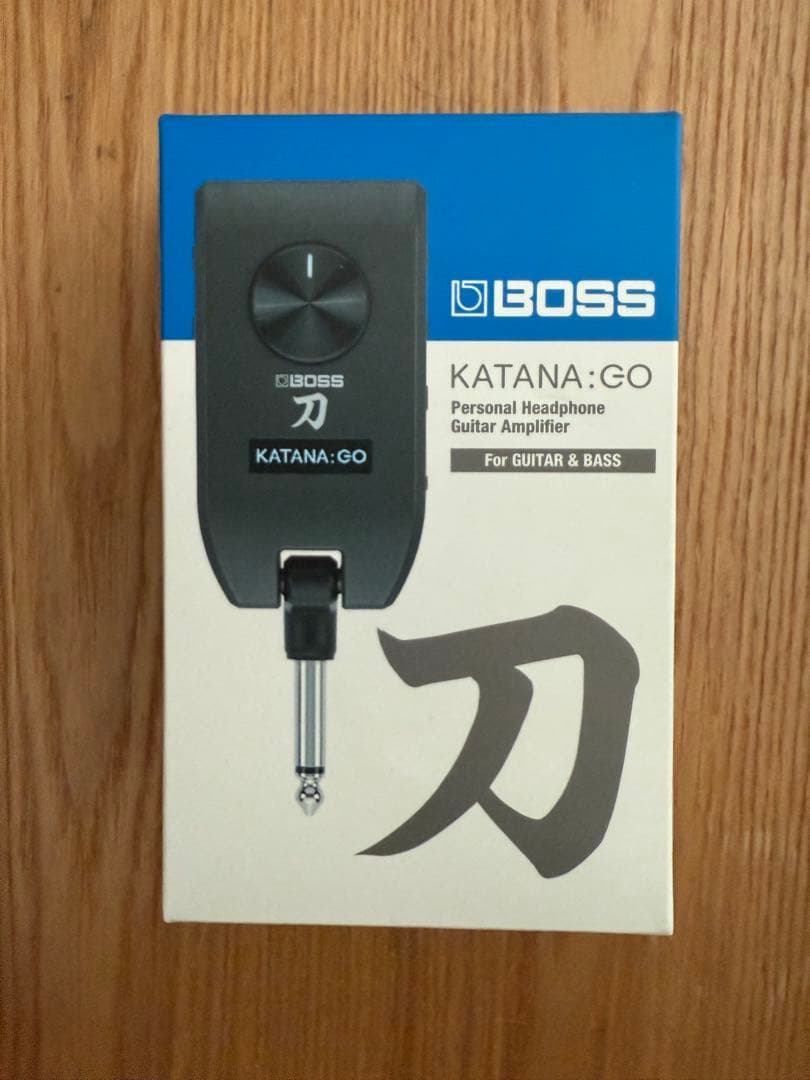 初代BOSS KATANA GO KTN-GO ヘッドホンアンプ 刀