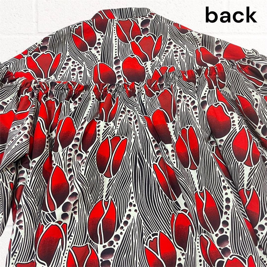 アフリカ布　アフリカンファッション　チュニック　ブラウス