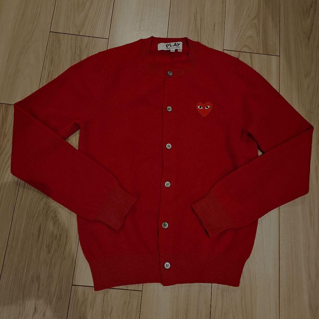 プレイコムデギャルソン ウールカーディガン M