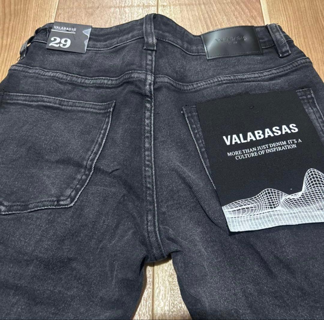 【新品未使用】valabasas マルチポケットカーゴデニム29
