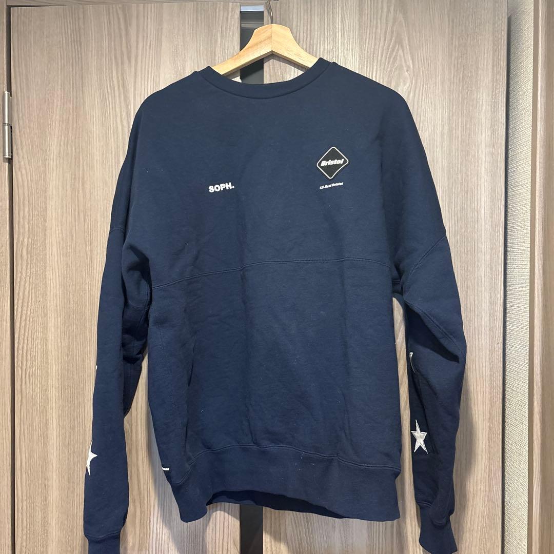 美品　fcrb× soph. スタークルーネックスウェット　裏起毛