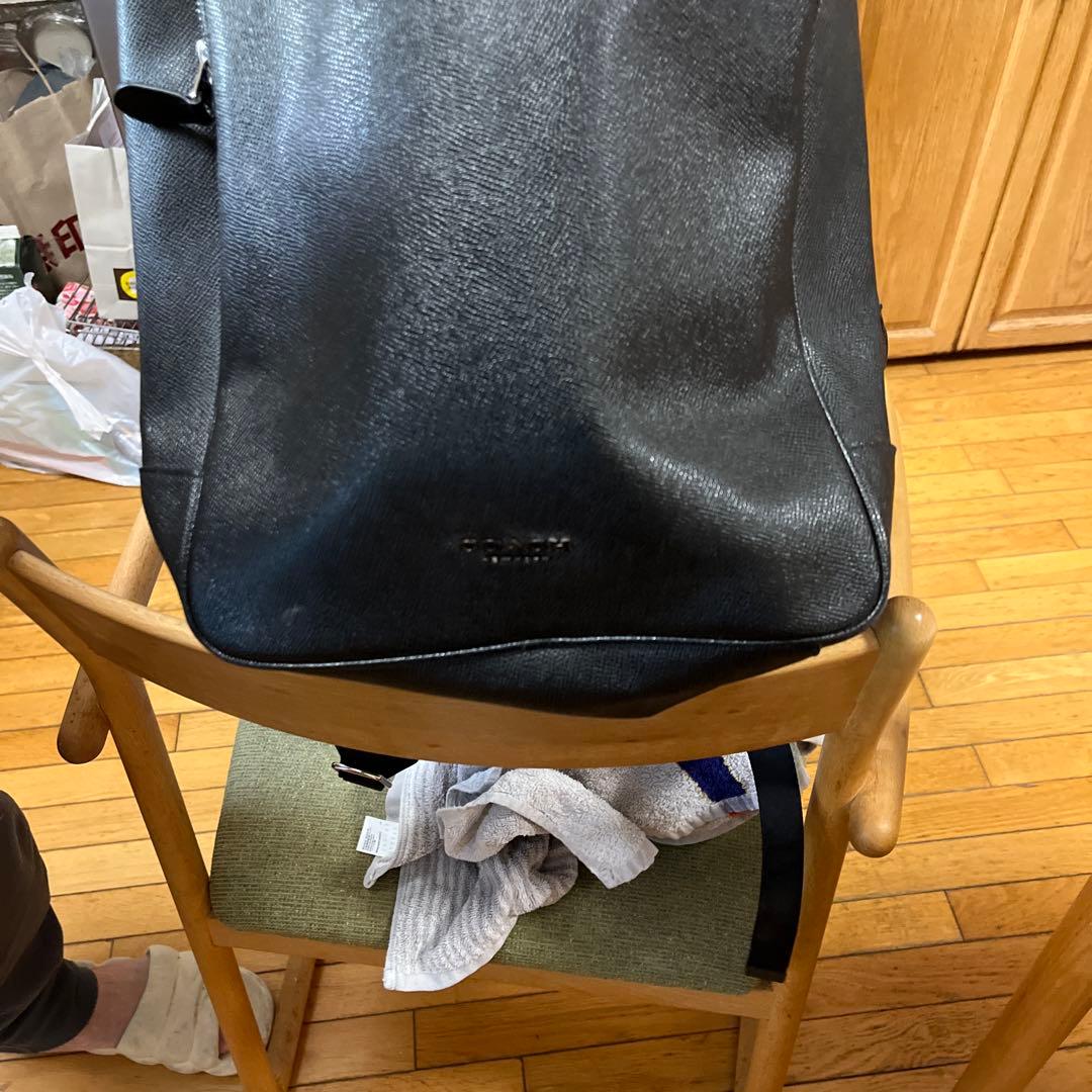 き*た様 (新品)coach紳士用リュック定価８５０００円を４００００円